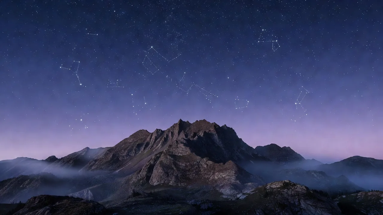 星空の稜線